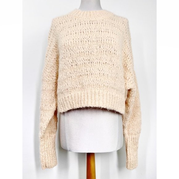 Aritzia Cream Knit Sweater - Picture 5 of 14
